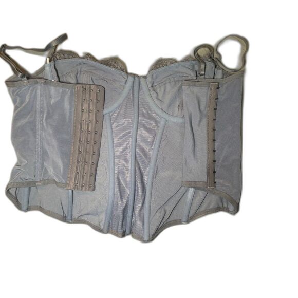 Urban Outfitters Out From Under Modern Love Blue Corset Top Size XL - Picture 3 of 6